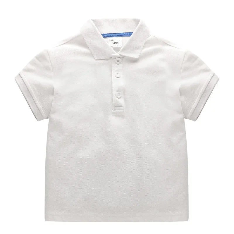 Youth Unisex Cotton Polos Size 2Y - 10Y
