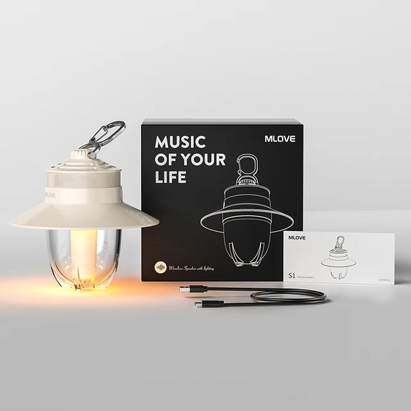 Waterproof Bluetooth Camping Lantern with Speaker