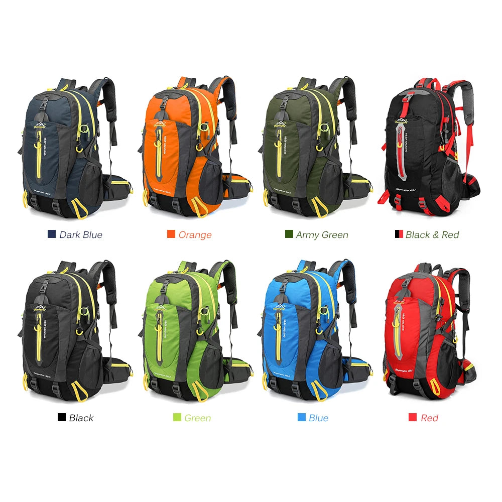 40L Waterproof Camping Backpack