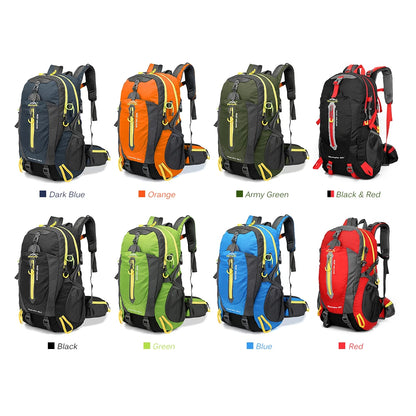 40L Waterproof Camping Backpack