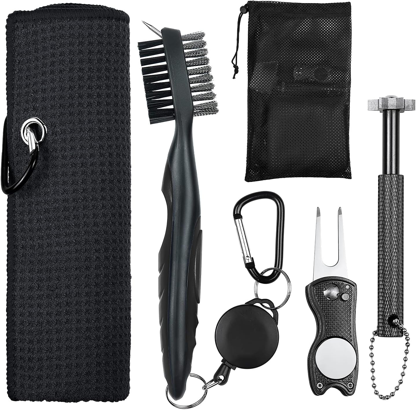 Golf Club Cleaner & Towel + Accessories