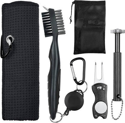 Golf Club Cleaner & Towel + Accessories