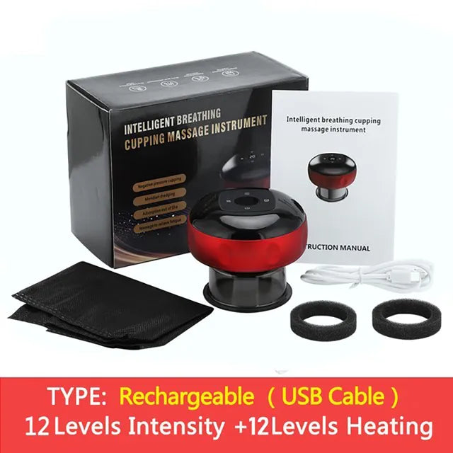 Wireless Heating Cupping Massager 