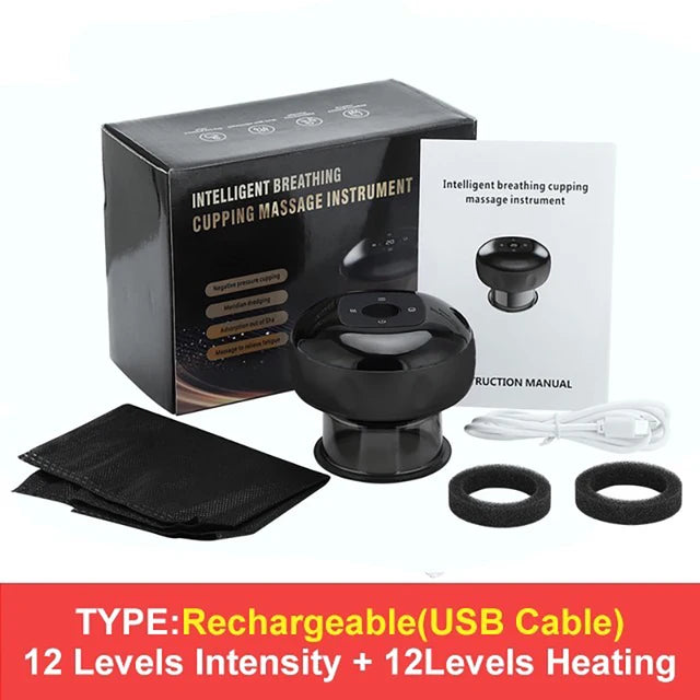Wireless Heating Cupping Massager 