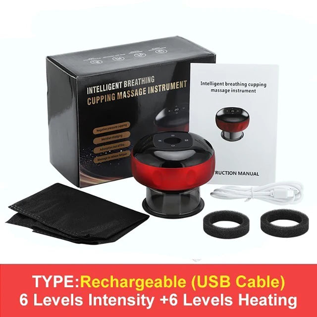 Wireless Heating Cupping Massager 