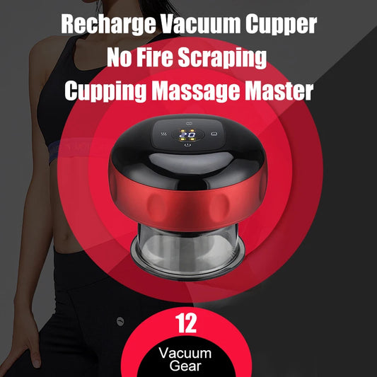 Wireless Heating Cupping Massager 