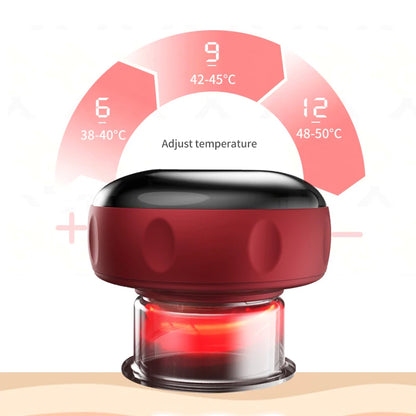 Wireless Heating Cupping Massager 