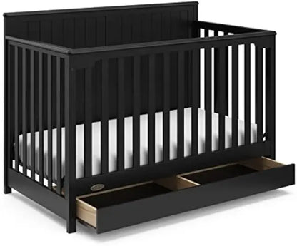 Graco 5-In-1 Convertible Crib with Drawer 