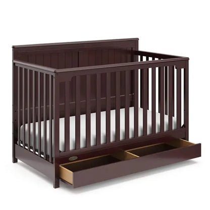Graco 5-In-1 Convertible Crib with Drawer 