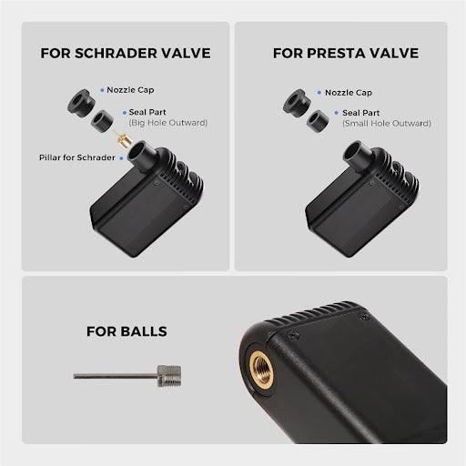 AirZing™ 100 PSI - Pocket Air Pump
