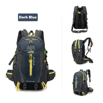 40L Waterproof Camping Backpack